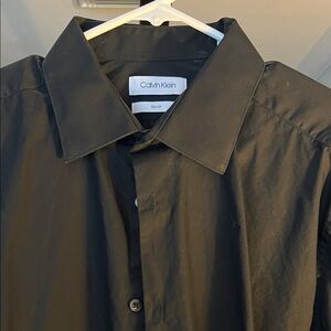 Calvin Klein Classic Black Dress Shirt
